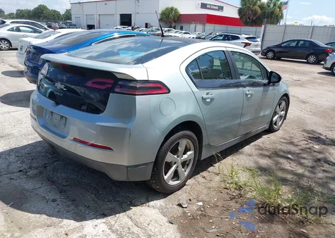 2012 Chevrolet Volt из США, поврежденный, VIN 1G1RH6E47CU119135